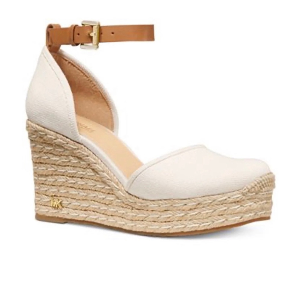 Michael Kors Kendrick wedge small weave